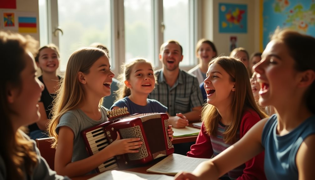 learning language through music