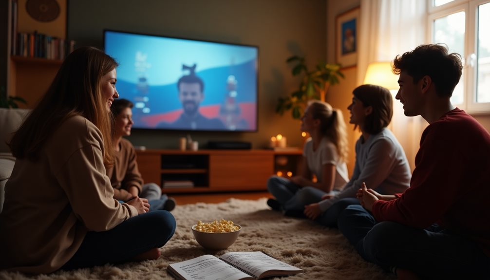 movies enhance language learning