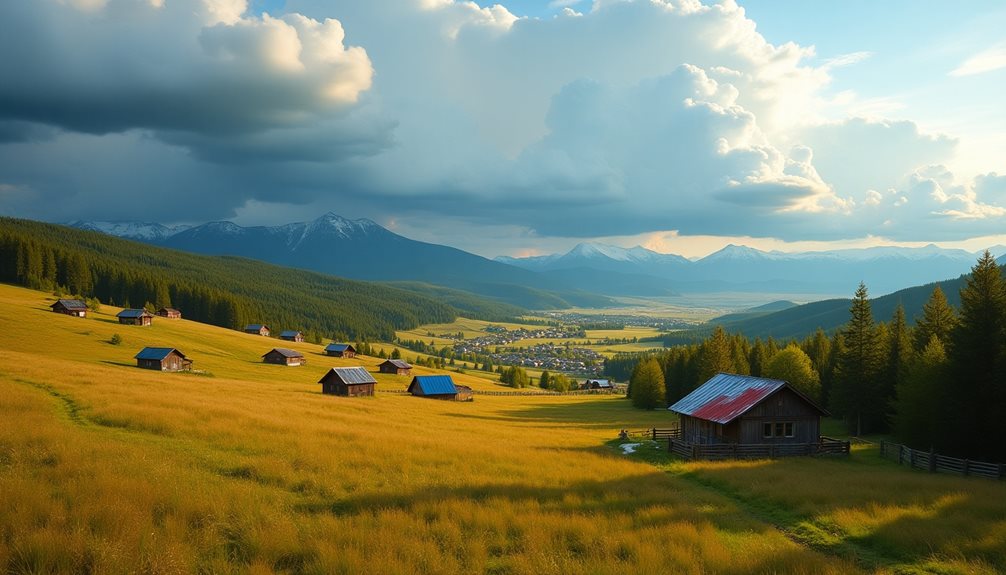 russian geography and dialects