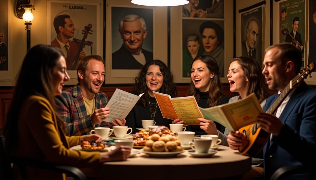 singing phrases enhance performance
