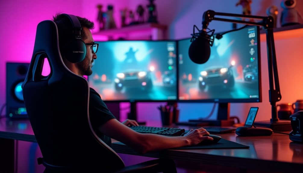 streaming and content creation