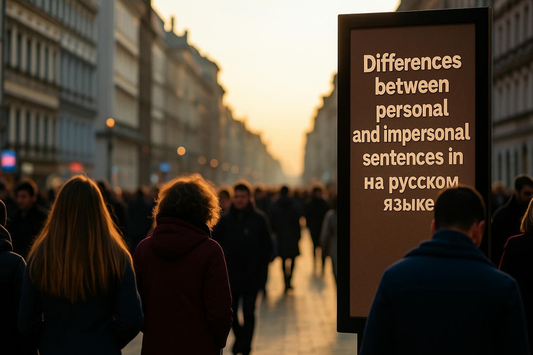 Personal_Impersonal Sentences