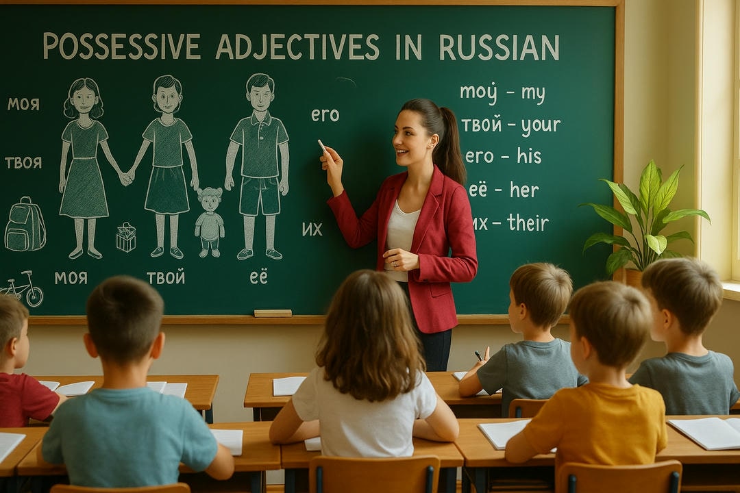 Possessive Adjectives